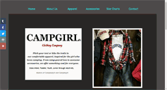 Desktop Screenshot of campgirlclothing.com